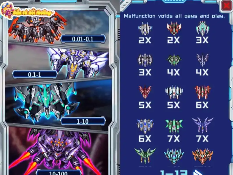 Bắn máy bay Thunder Fighter kiểu đại gia