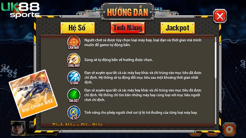 Đại chiến B52 có nhiều tính năng mới cần anh em nắm vững Đại chiến B52 có nhiều tính năng mới cần anh em nắm vững