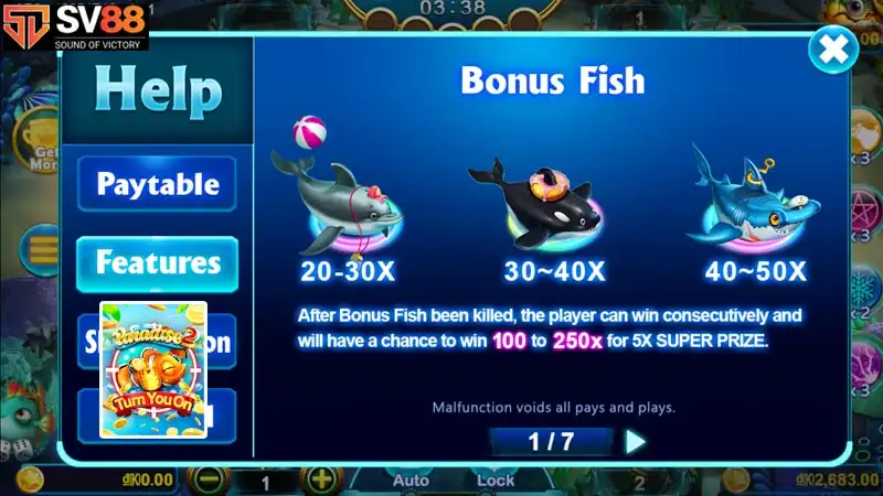 Tập trung săn cá đàn thu về nhiều xu tại Paradise 2